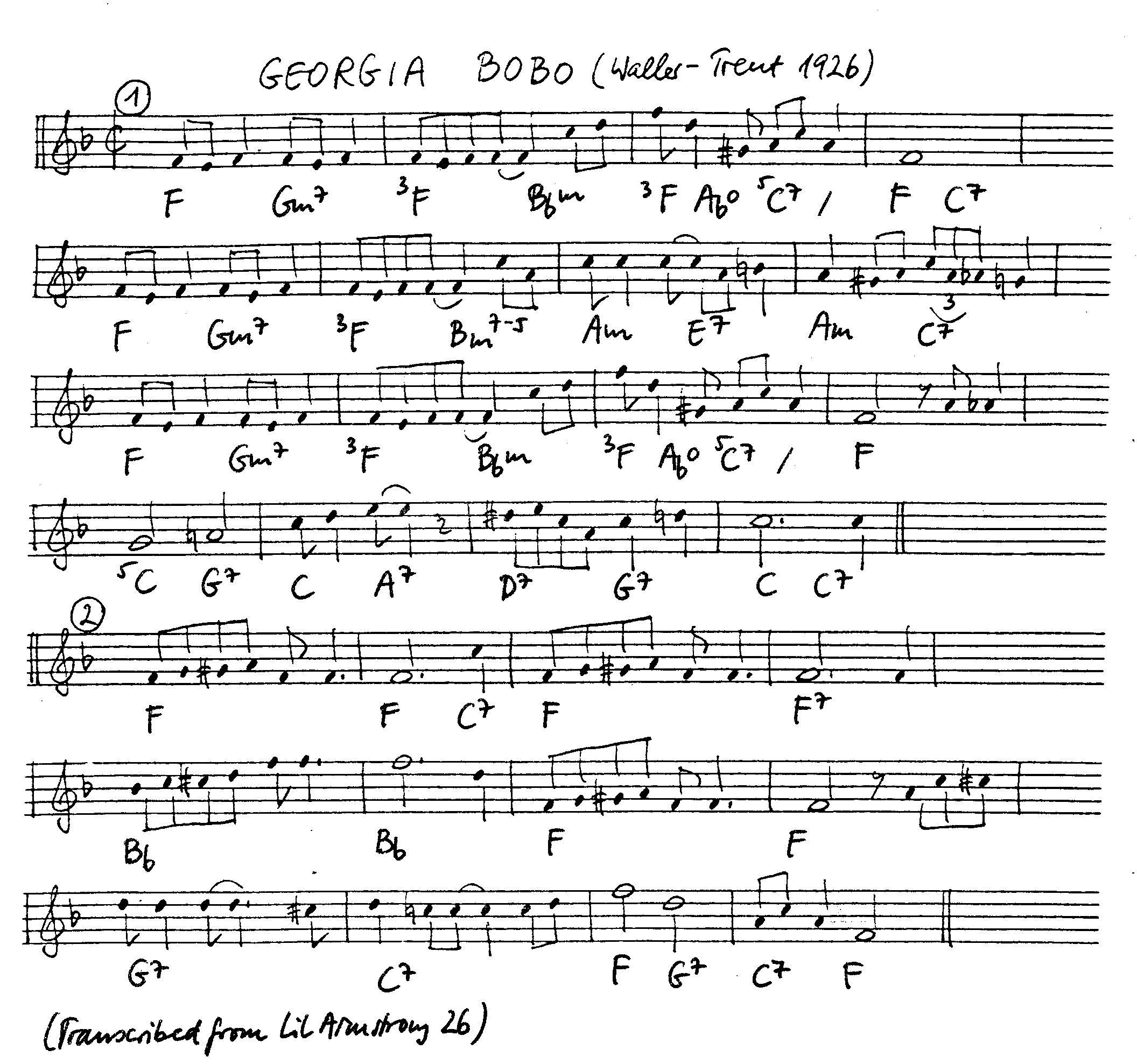 georgia bo bo leadsheet – book us for your next 20s or gatsby event